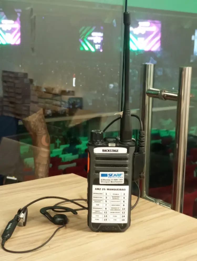 Radiocomunicação e PoC garantindo a conexão no Amazônia Live 2025 5